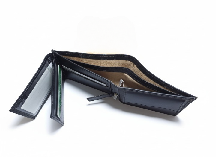 Original Cow Leather Handmade Men’s Wallet – Premium Slim Bifold Design, Available in Black, Brown & Mustard - Mustard