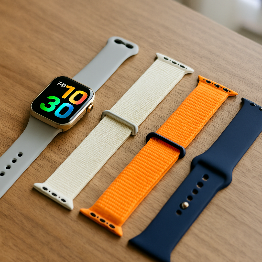 S10 Pro Max Smartwatch with 7 Interchangeable Straps – Multi-Function Touchscreen, Wireless Charging, Premium Quality