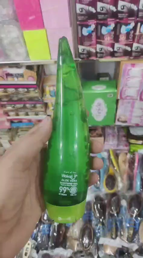 Wokali Aloe Vera Soothing Gel 99% Natural Essence (160ml)